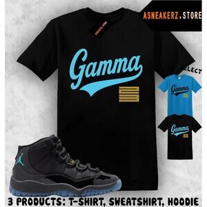 Tee Shirt Matching Aj 11 Gamma Blue To Match Jersey 11S T-Shirt